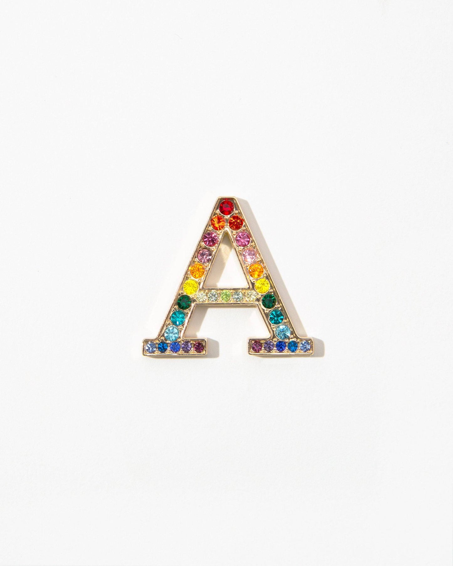 Tech Accessories - Crystal Embellished Metal Alphabet Sticker