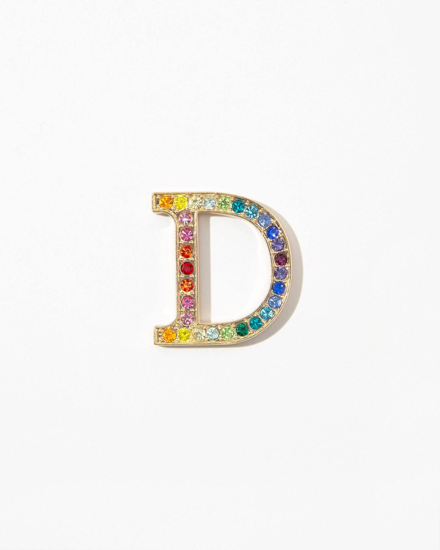 Tech Accessories - Crystal Embellished Metal Alphabet Sticker