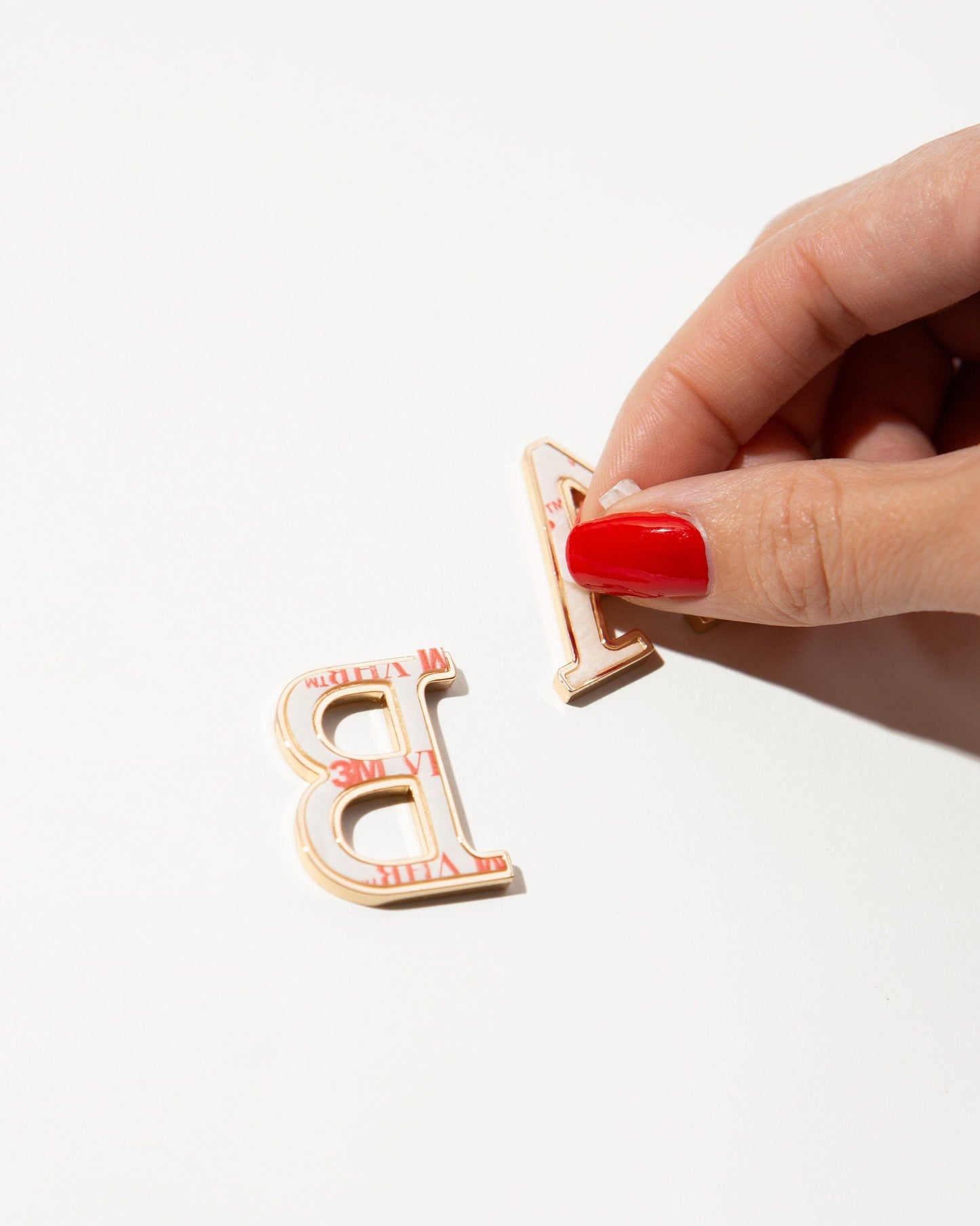 Tech Accessories - Crystal Embellished Metal Alphabet Sticker