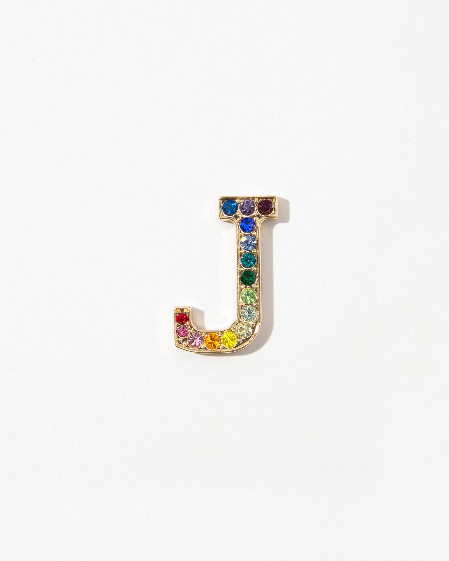 Tech Accessories - Crystal Embellished Metal Alphabet Sticker