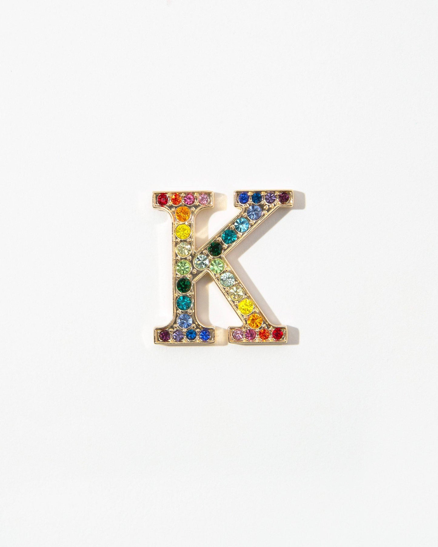 Tech Accessories - Crystal Embellished Metal Alphabet Sticker