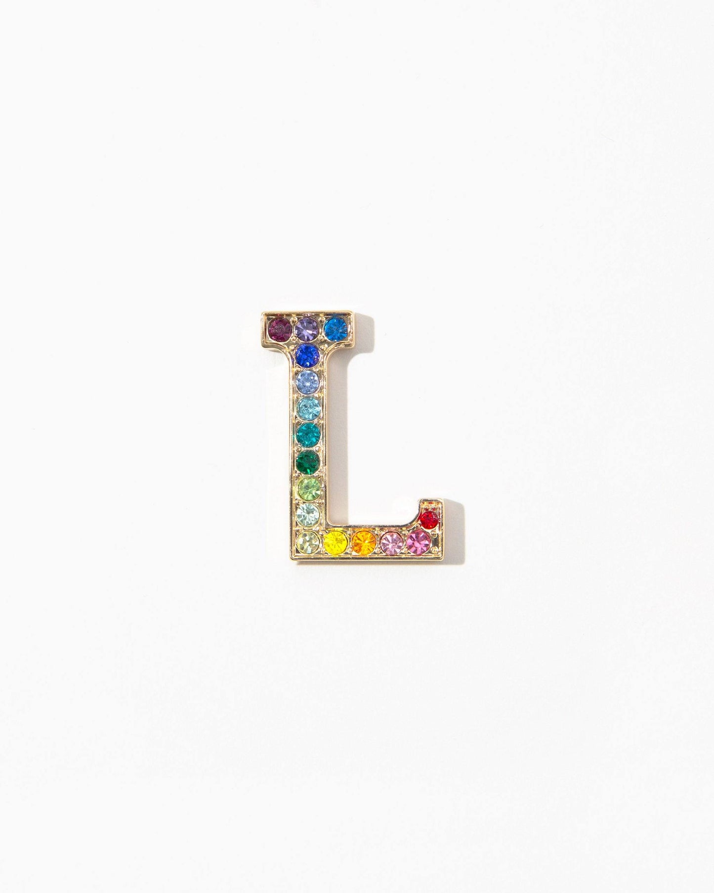 Tech Accessories - Crystal Embellished Metal Alphabet Sticker