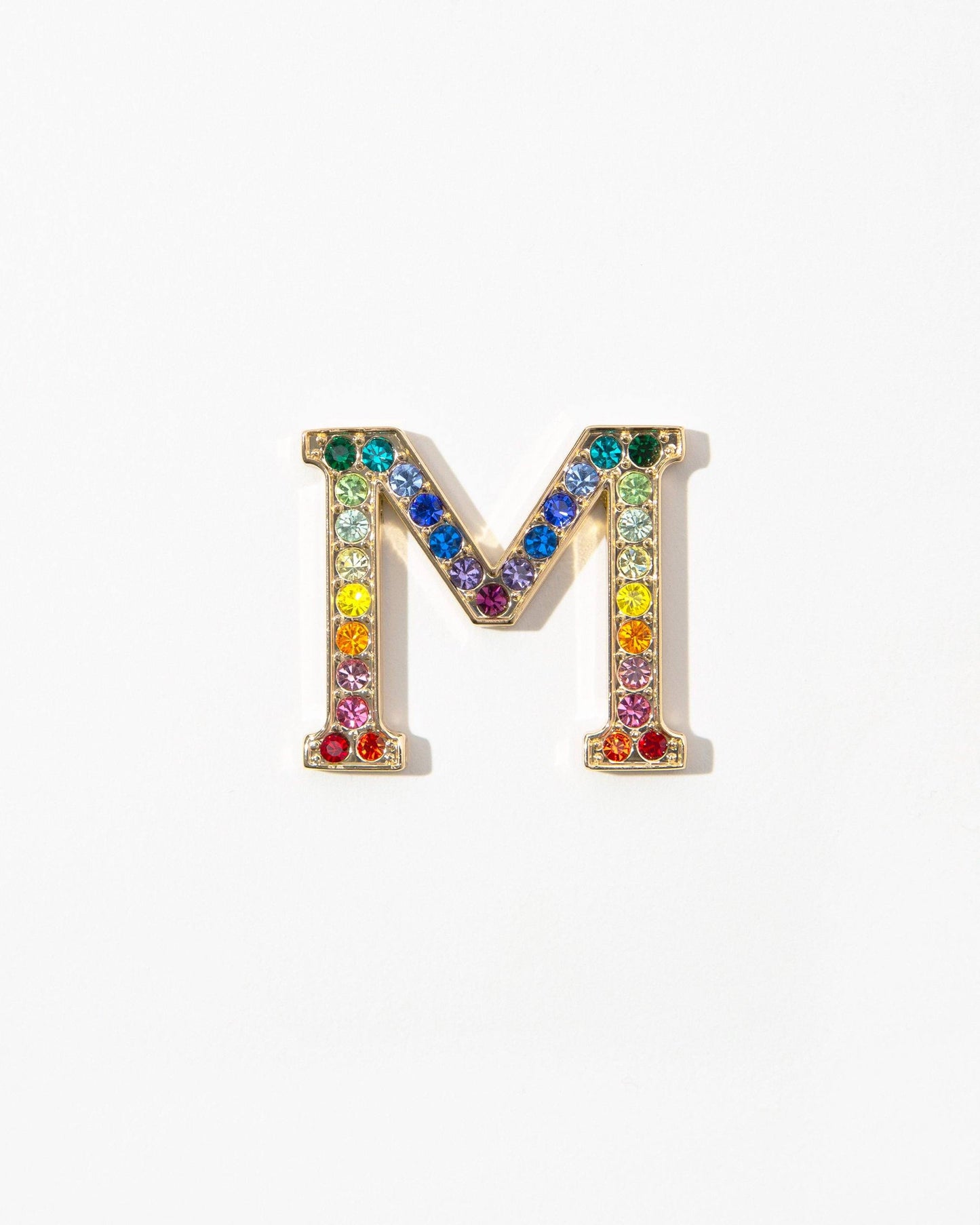 Tech Accessories - Crystal Embellished Metal Alphabet Sticker