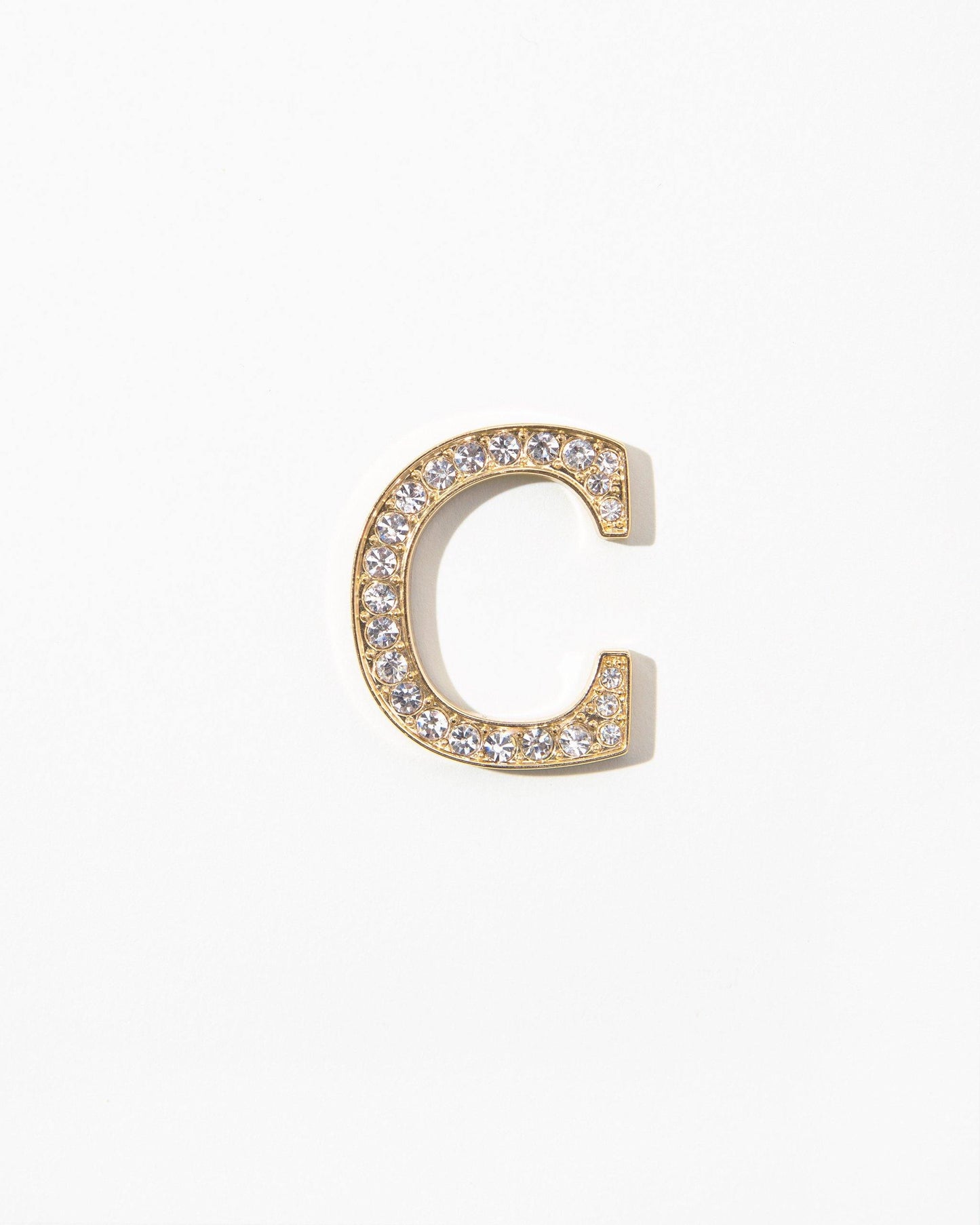 Tech Accessories - Crystal Embellished Metal Alphabet Sticker