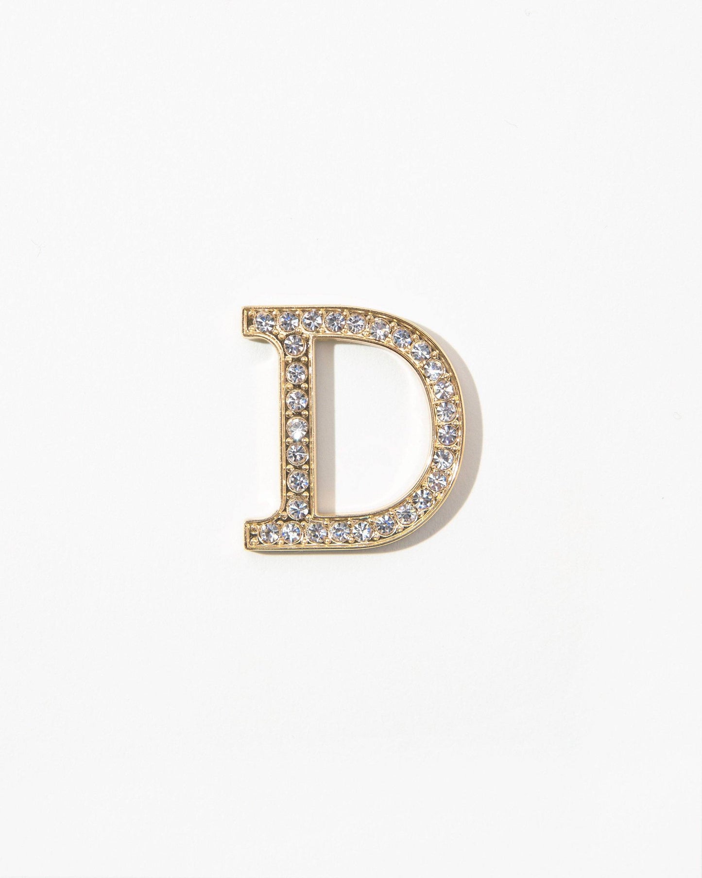 Tech Accessories - Crystal Embellished Metal Alphabet Sticker